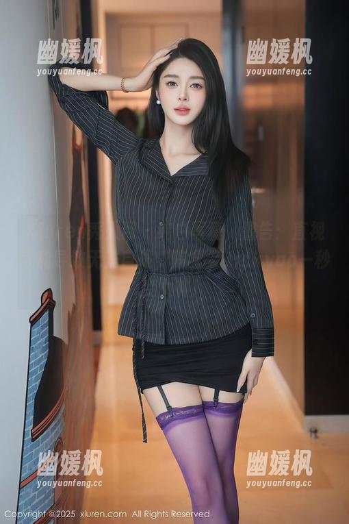 Xiuren秀人网 - 纯白写真，警告：直视可能导致无法自拔，陈念灵Vickyao一秒变女神！